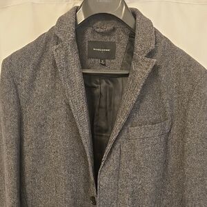 Banana Republic Charcoal Overcoat